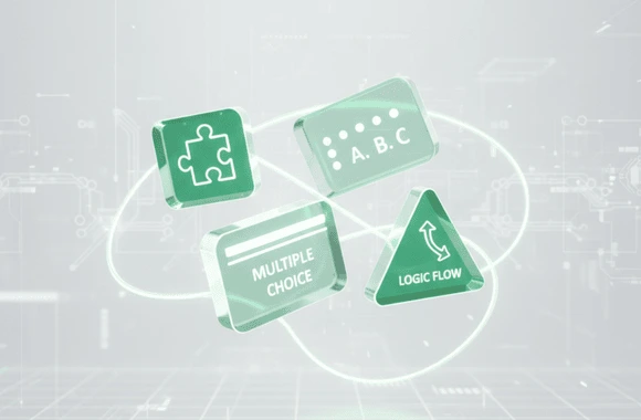 Quiz creation interface